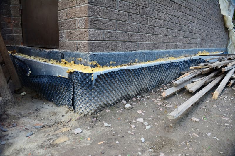Waterproofing Membranes on Foundation Walls